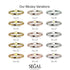 Bitcoin Sapphire Bracelet - Wesley No. 39